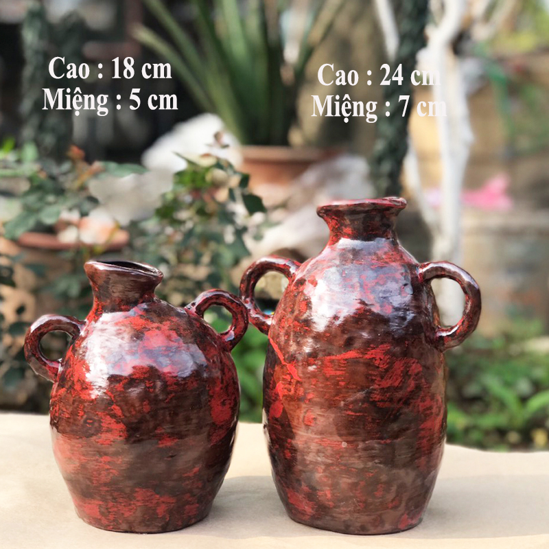 Set Bình Gốm Decor Xinh Xắn